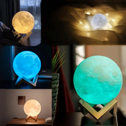 Lampe Lune Télécommande Intelligente