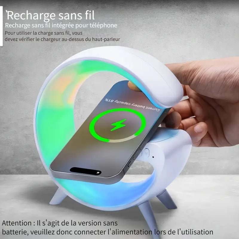 Lampe intelligente EIGIIS pour chambre avec plusieurs effets lumineux