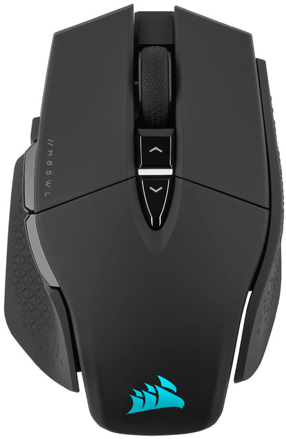 Corsair M65 RGB ULTRA Souris Gaming FPS Personnalisable - 26 000 DPI MARKSMAN, Switchs Optiques, Technologie d’hyper-traitement AXON, Contrôle de fusion de capteurs - Noir