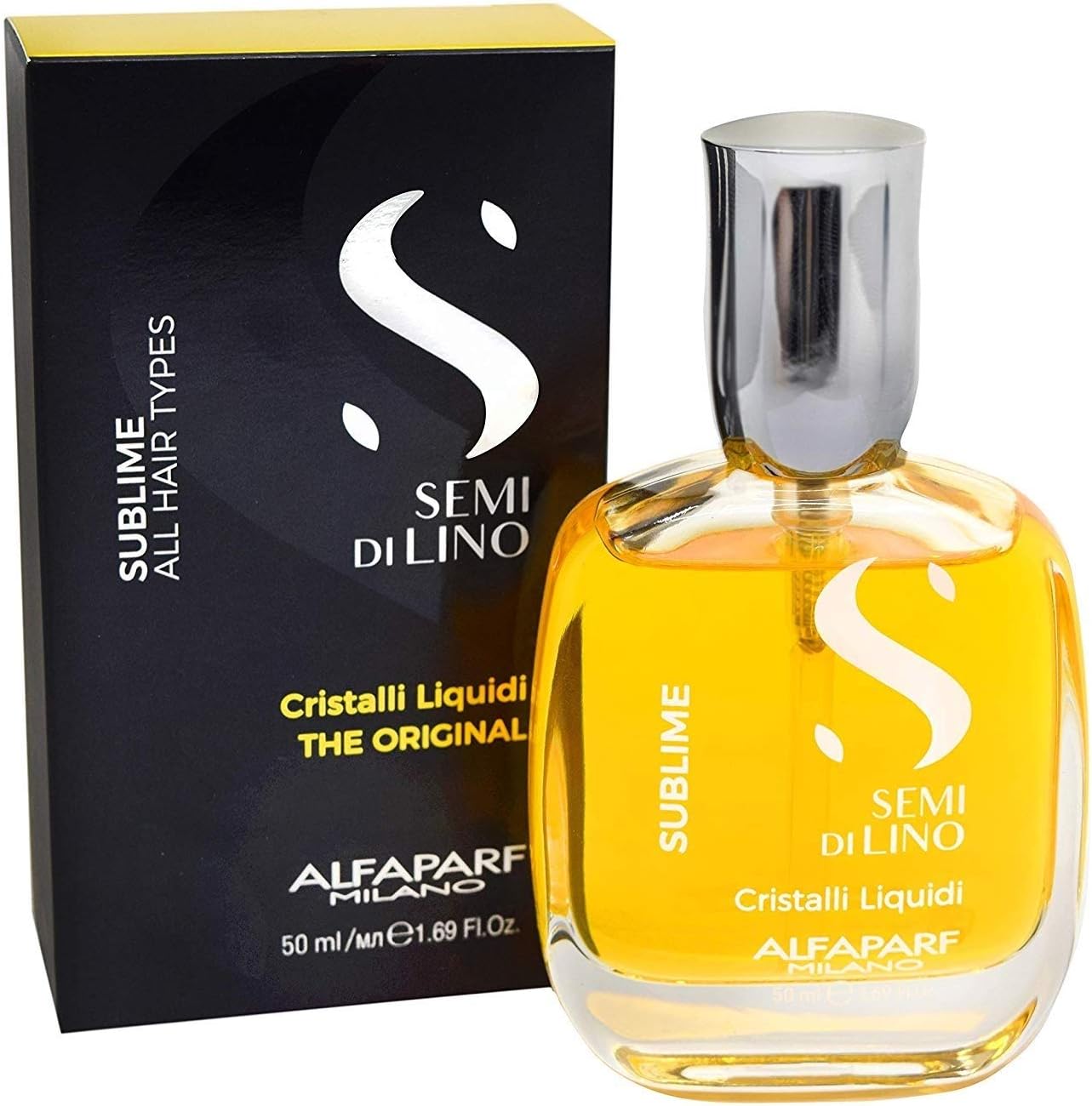 Alfaparf Semi Di Lino Diamond Cristalli Liquidi Instant Illuminating Serum 50ml 1.69oz by AlfaParf