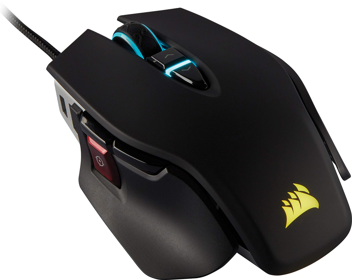 Corsair M65 RGB ULTRA Souris Gaming FPS Personnalisable - 26 000 DPI MARKSMAN, Switchs Optiques, Technologie d’hyper-traitement AXON, Contrôle de fusion de capteurs - Noir