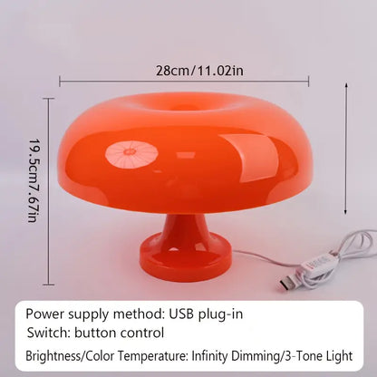 Lampe de Table LED Champignon