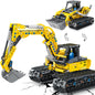 2 en 1 Pelleteuse & Bulldozers Technic, 399PCS Jeu de Construction pour Garçon 6-12+ Ans, Jouet d'ingénierie, STEM Jouet Blocs Cadeaux éducatif pour Enfants