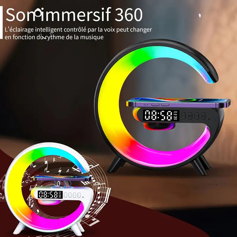 Lampe intelligente EIGIIS pour chambre avec plusieurs effets lumineux