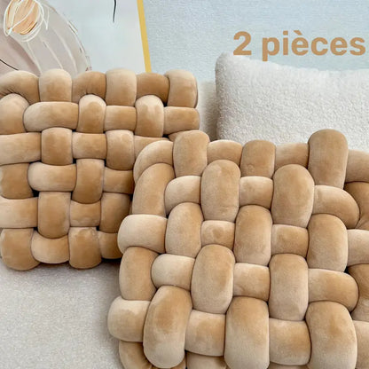 2 Pièces Noeud Coussin Doux