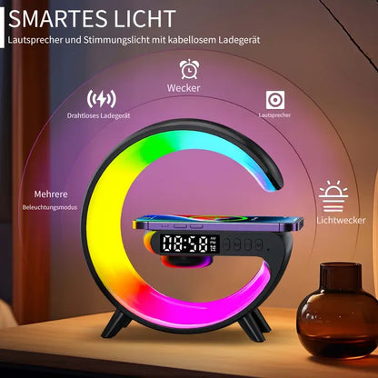 Lampe intelligente EIGIIS pour chambre avec plusieurs effets lumineux