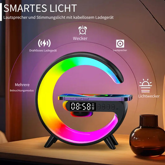 Lampe intelligente EIGIIS pour chambre avec plusieurs effets lumineux