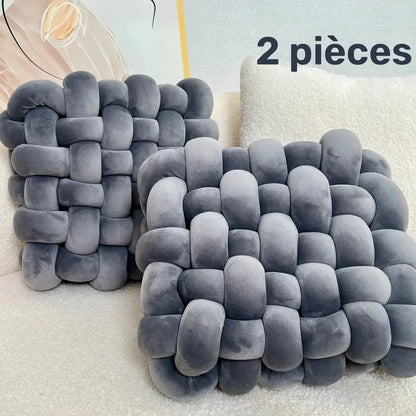 2 Pièces Noeud Coussin Doux