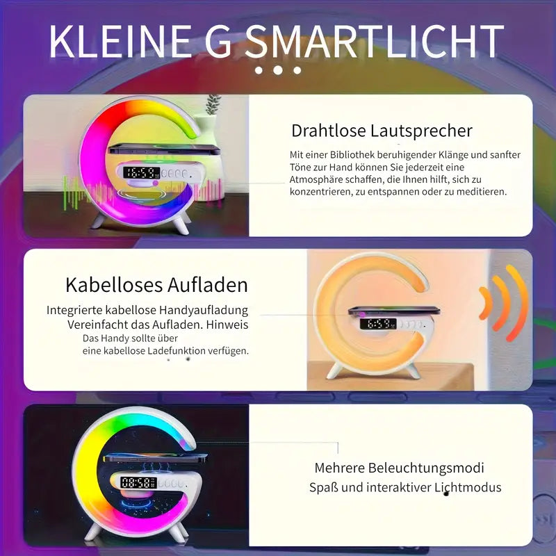 Lampe intelligente EIGIIS pour chambre avec plusieurs effets lumineux