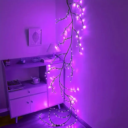 Powered Willow Vine Light